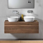 BlueLife Шкаф с чекмеджета Bluelife Mixi Giglio 60x45 см, гланц бяло, MDF (MOD.GIGLIO60BILU)