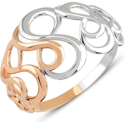 Lillian Vassago prsteň z kombinovaného zlata LLV22 GR008