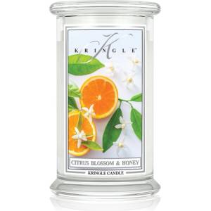 Kringle Candle Classic Citrus Blossom & Honey ароматна свещ 623 гр