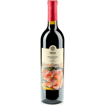 Shilda Červené Mukuzani suché 13% 0,75 l (holá láhev)