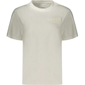 Calvin Klein Дамска тениска с къс ръкав calvin klein, Размер xs, Цвят Бяло (lv047g836g_biyaf)