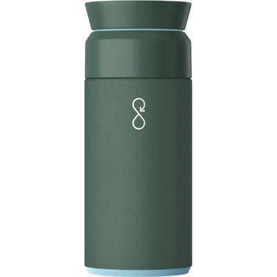 Ocean Bottle fľaša na horúce nápoje Lesná zelená 350 ml