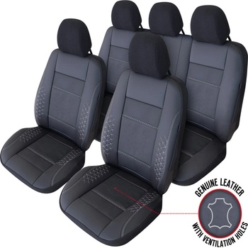 UMBRELLA Калъфи за седалки - Кожени atlas black umb-w exclusive (121392)