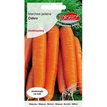 Mrkva TORSEED MRKVA STREDNE NESKORÁ CIDERA 3 G semená 3 g