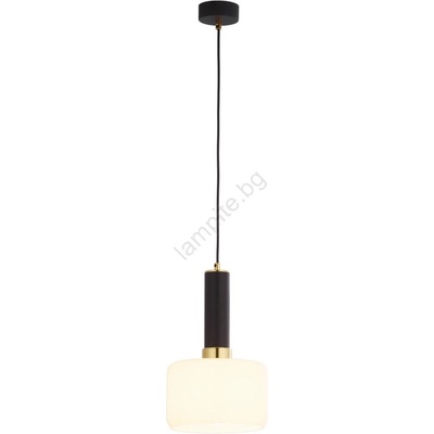 JUPITER 1852 - VA1 - Полилей на въже VANES 1xE27/60W/230V златна/черна (10701852)