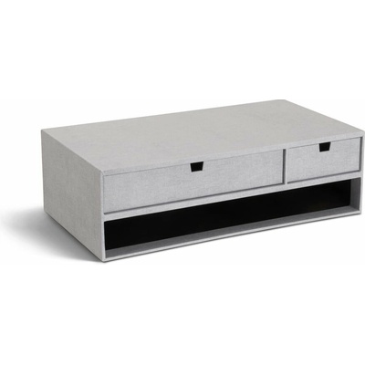 Bigso Ted Canvas Paper Laminate organizér šedá