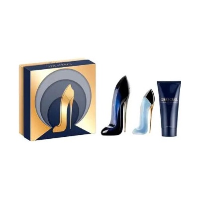 Carolina Herrera Good Girl EDP 80 ml + vlasový závoj 30 ml + telové mlieko 100 ml pre ženy