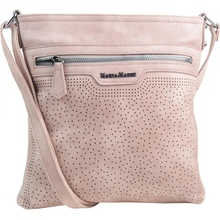 Maria Marni elegantní dámská crossbody kabelka 4151-MM růžová