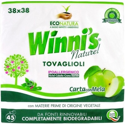 Winni´s Naturel vlhčené ubrousky na ruce 45 ks