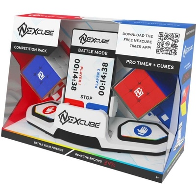 NexCube Battle Pack sada dvou kostek 3x3 se stojánkem a časovačem