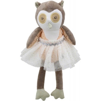 Image 1 of The Puppet Company Парцалена кукла Бухалче, в цвят капучино, серия Танцьорите на Wilberry, 29 см