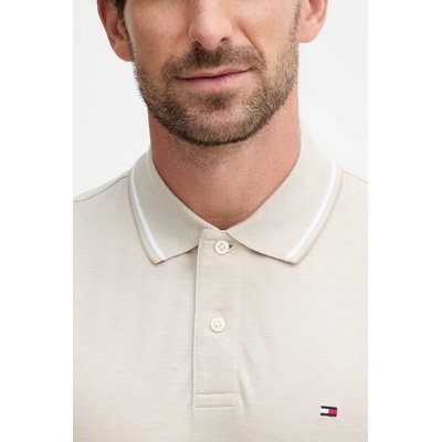 Tommy Hilfiger Памучна тениска с яка Tommy Hilfiger (MW0MW37522)