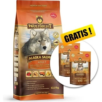 Wolfsblut Alaska Salmon Adult losos s bramborem 15 kg