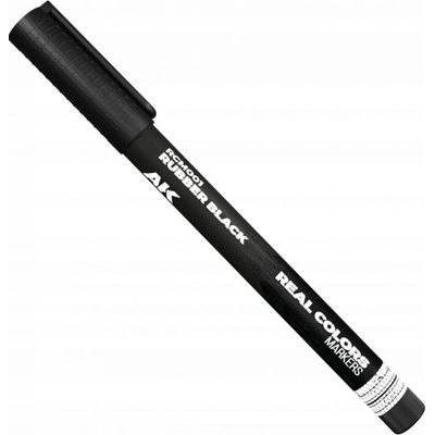 AK Interactive AK real colors marker rubber black RCM001 – Zboží Dáma