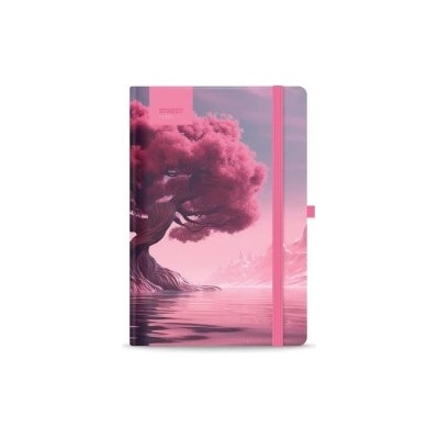 STREET Бележник с ластик Journey B5 96л тв. корици