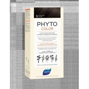 Phyto Color barva 5 Light Brown