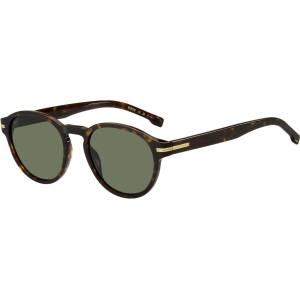 HUGO BOSS Слънчеви очила Boss Men's Round Sunglasses - Havana Слънчеви очила
