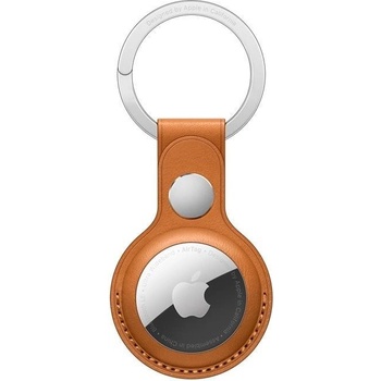 Apple AirTag Leather Key Ring Golden Brown MMFA3ZM/A