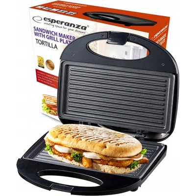 SENDVIČOVAČ TOUSTOVAČ GRIL NA MASO PANINI 1000 W