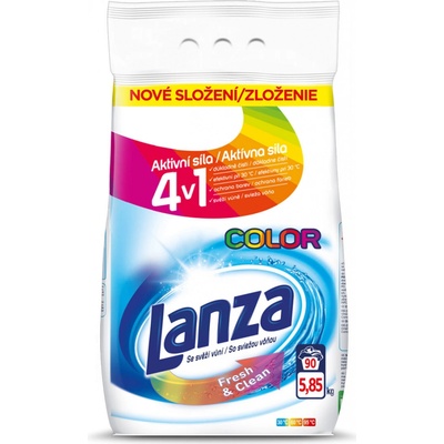 Lanza 4v1 Color prací prášok 5,85kg 90 PD