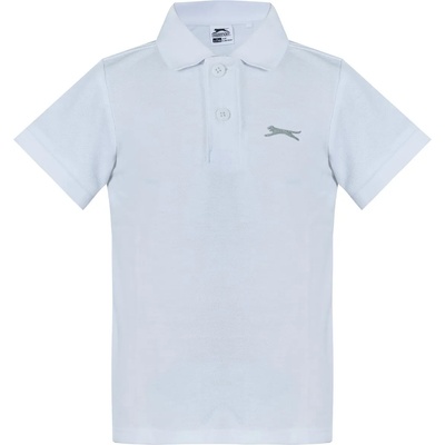 Slazenger Блуза с яка Slazenger Boys 2 Pack Polo Shirts - White/Wht
