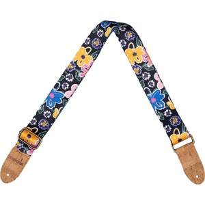 Cascha CGS-VC5 Vegan Cork Floral Sketch Колан за китара (CGS-VC5)