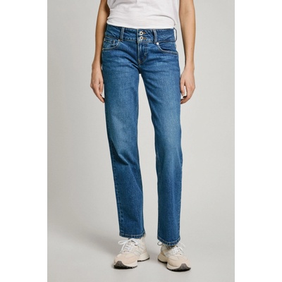 Pepe Jeans Dámské džíny STRAIGHT JEANS LW VENUS denim