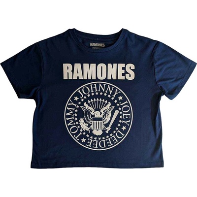 Ramones Presidential Seal Denim Blue S Дамски Риза (RACT01LD01)