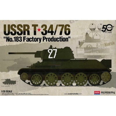 Academy Model Kit tank 13505 USSR T-34/76 No.183 Factory Production 1:35