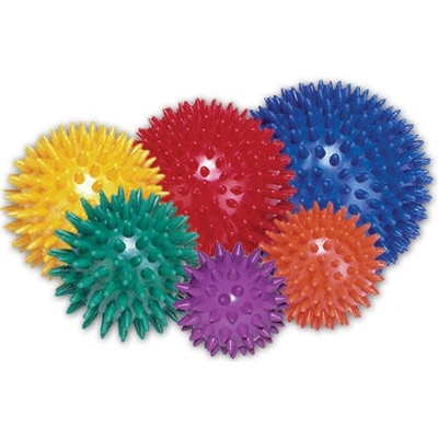 Halcamp Masážní míček ježek Ø 6 cm oranžový