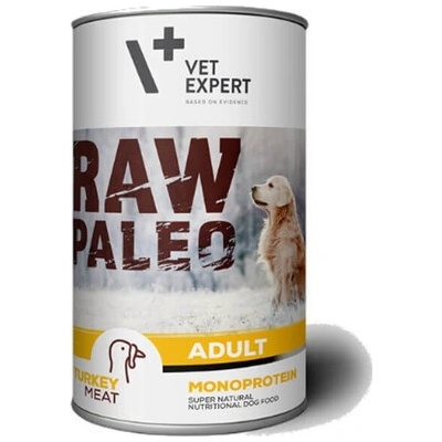 VetExpert Raw Paleo Adult turkey 400 g