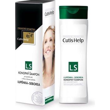 CutisHelp konopný šampon lupénka 200 ml