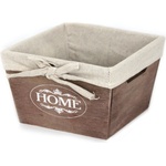 Horecano CN-Дървена кутия за съхранение КАФЯВА 23х23х14 cm (ZM21-2ZF brown) (0193725)