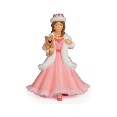 Papo - Фигурка за колекциониране и игра - Принцеса с куче (39164)