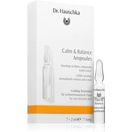 Dr. Hauschka Facial Care Calm & Balance интензивна изглаждаща грижа за чувствителна кожа на лицето 7x2ml