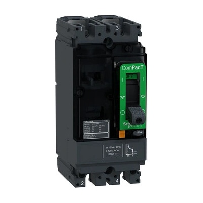 Schneider Electric NSX160F 18kA AC-DC 2P 160A TMD C16F2TM160