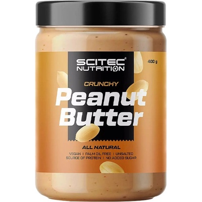 Scitec Nutrition Peanut Butter chrumkavé 400 g