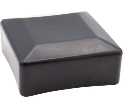 Čepička PVC 60x60 mm - černá
