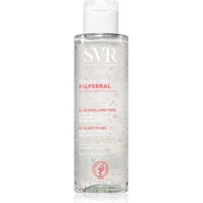 Laboratoires SVR PALPEBRAL Micellar Eye Gel успокояващ мицеларен гел за отстраняване на грим от околоочната зона 125ml