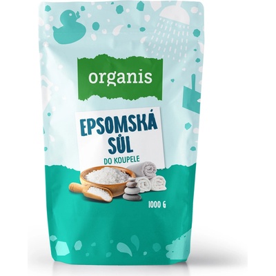 Organis Epsomská sůl 1000 g – Zbozi.Blesk.cz