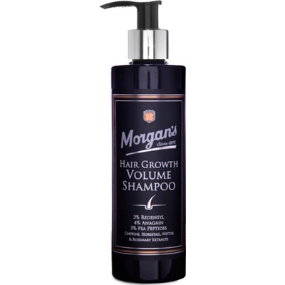 Morgan's Hair Growth Volume Shampoo šampón pre podporu rastu vlasov pre mužov 250 ml
