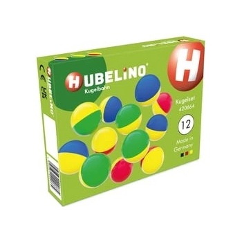 HUBELINO 12dílná sada míčků (dvoubarevná)