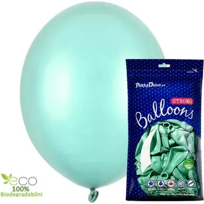 Balónek metalický SVĚTLE ZELENÝ 27 cm