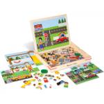 Melissa & Doug - Дървена магнитна игра със ситуации