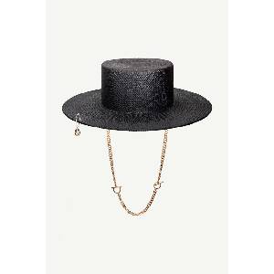 Ruslan baginskiy Капела Canotier Hat (CNT033.STR.9P.PRS.CHA)