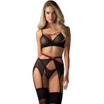 Obsessive Novenes 3-pcs Set Black XS/S
