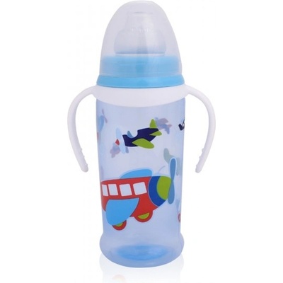 Lorelli hrníček s měkký pítkem a oušky pink Ladybug 350 ml