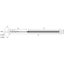 MIKRON TOOL Vrták tvrdokovový crazydrill flex 20xd steel, 102444 0,51 vhm/exedur