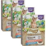 Stuzzy Cat Shreds MULTIPACK Sterilized накъсани меса от треска и сьомга 3 x (12 x 85 г)