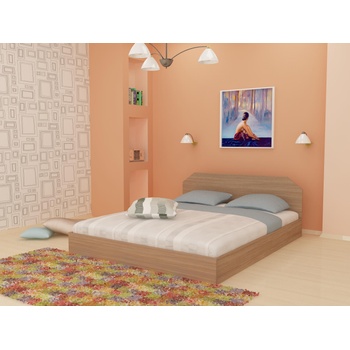 Image 1 of DST Спалня за матрак 164/190 Moni-dst, дъб амбер